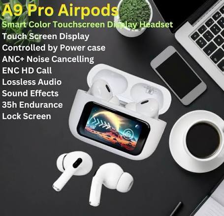 A9 Pro 2 LCD Touchscreen Earbuds
