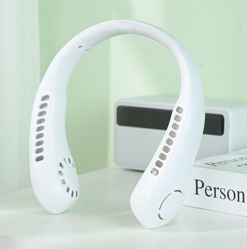 Stay Cool Anywhere™ Portable Neck Fan – Hands-Free Rechargeable Cooling Fan for Travel, Sports & Outdoor Use