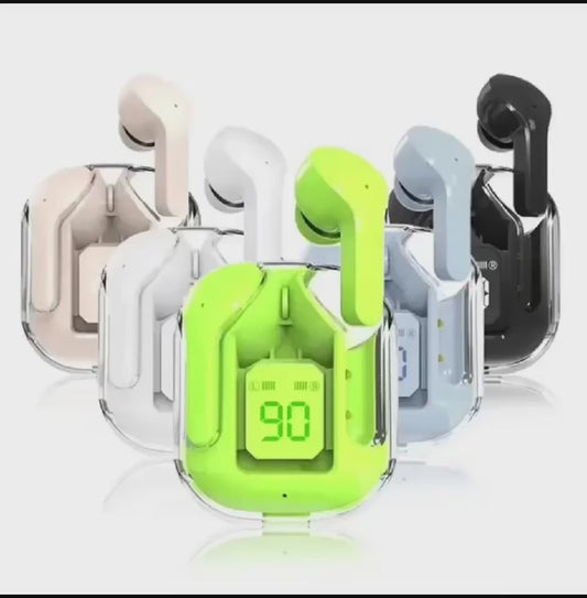 Air31 earbuds wireless crystal Transparent and Bluetooth Air 31